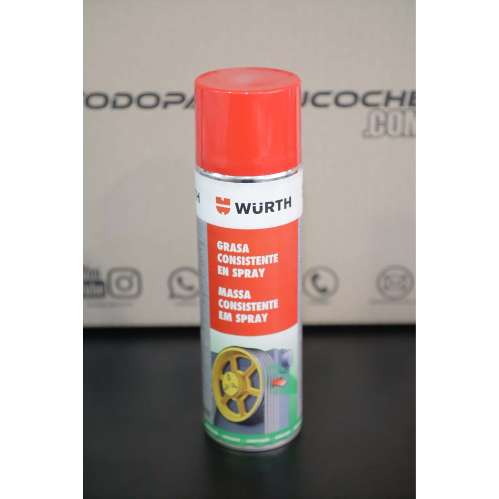 GRASA WÜRT CONSISTENTE SPRAY 500 ML - LIQUIDACIÓN