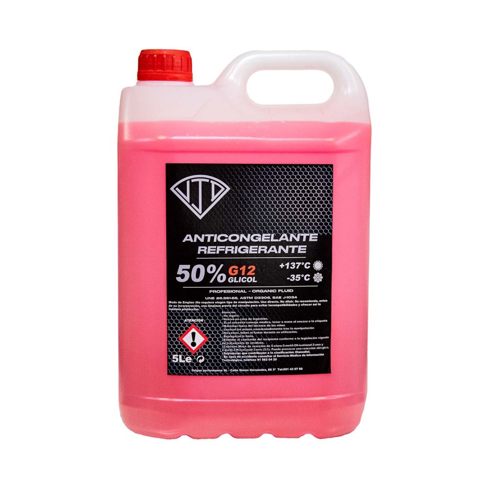 VJD Anticongelante - Refrigerante G12 50%