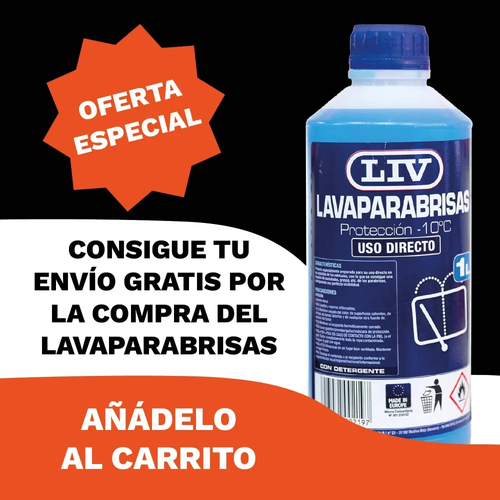 Lavaparabrisas con ¡¡ENVÍO GRATIS!!