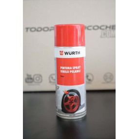 WÜRTH Spray pintura vinilo pelable 400ml - LIQUIDACIÓN