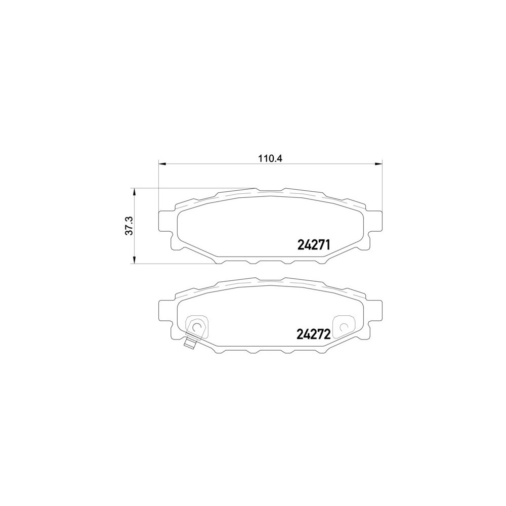 Pastillas Brembo P 78 020