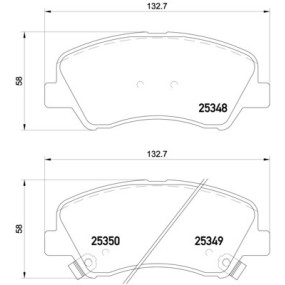 Pastillas Brembo P 18 025