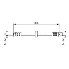 Tubo flexible de frenos BOSCH