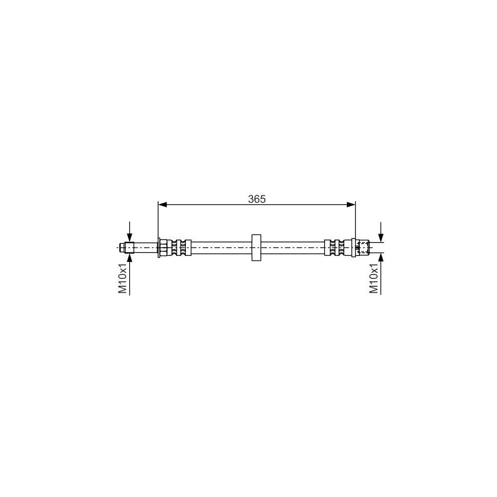 Tubo flexible de frenos BOSCH