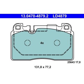 Pastillas Ate Ceramic LD4879