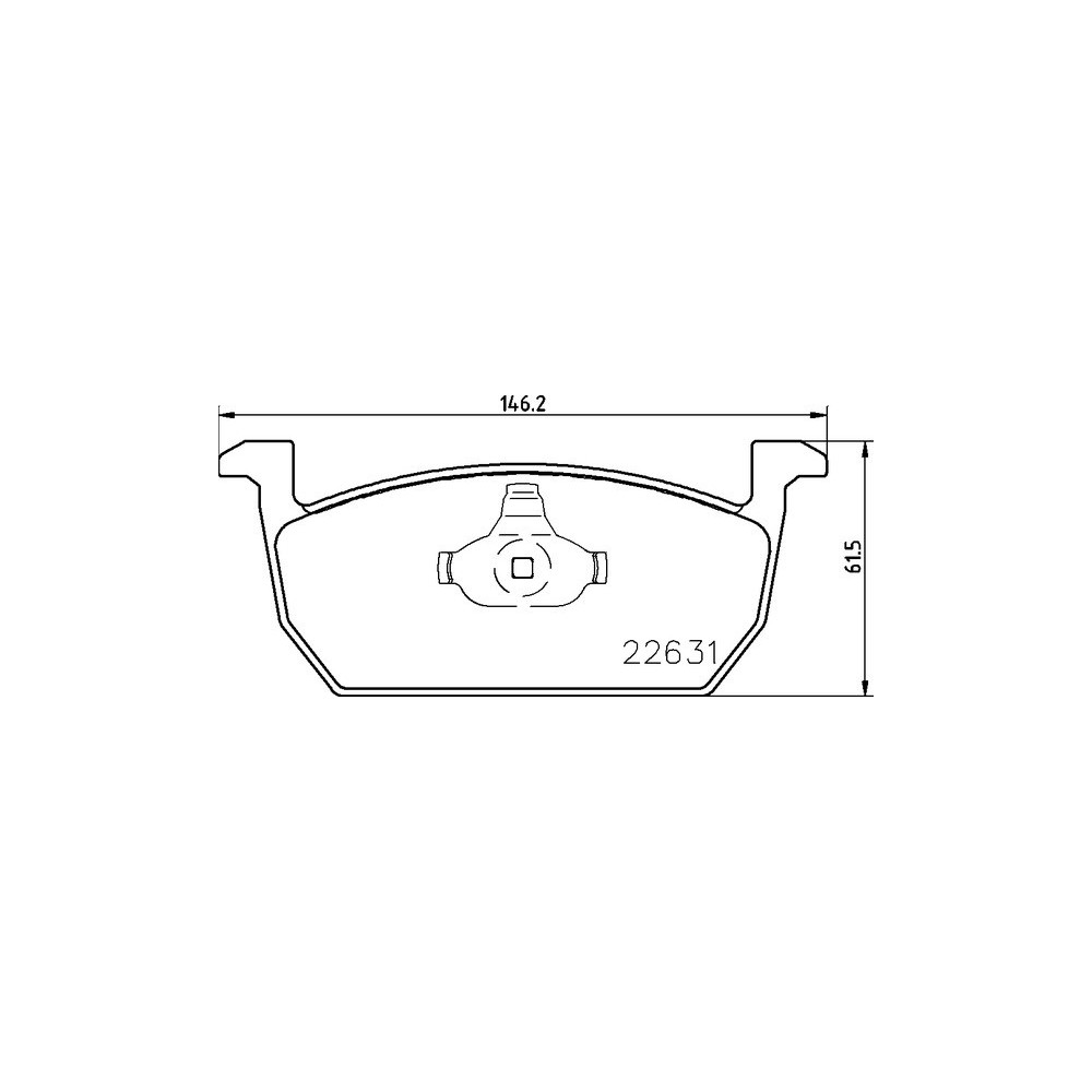 Pastillas Brembo P 85 167