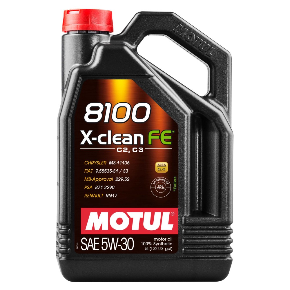 Aceite Motul 8100 X-Clean FE 5w30