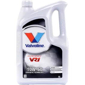 Aceite Valvoline VR1 Racing 10w60 5L