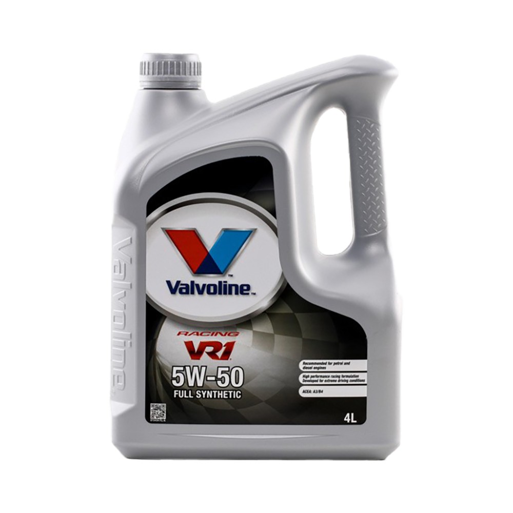 Aceite Valvoline VR1 Racing 5w50 4L