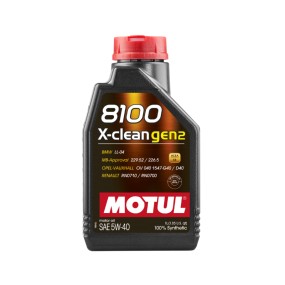 Motul 8100 X-Clean GEN2 5w40