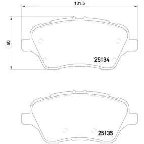 Pastillas de Freno Brembo P24151