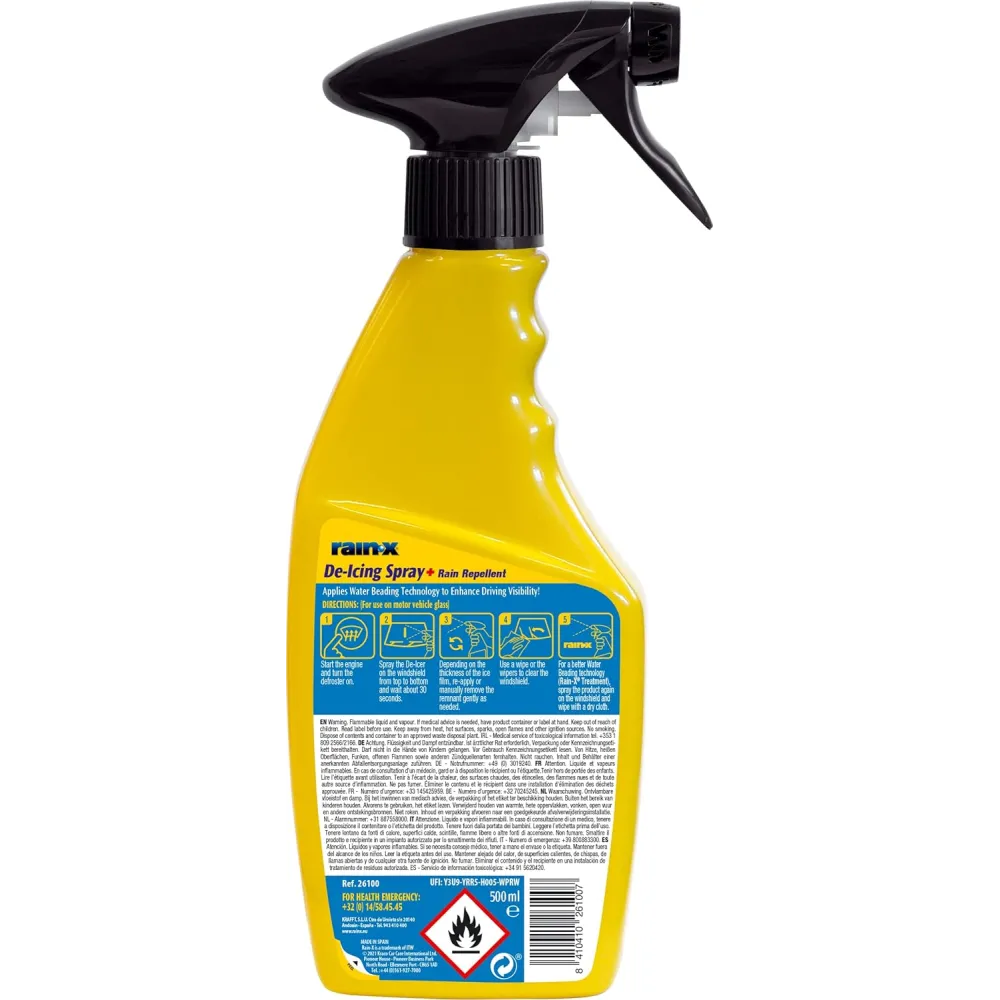 Descongelador de cristales Rain-X De-Icer 2 en 1