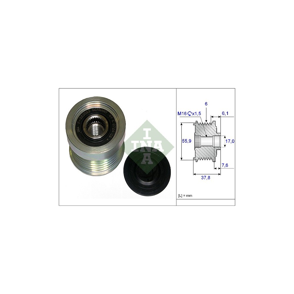 535007210: INA TENSOR ALTERNADOR BMW