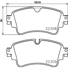 Pastillas de Freno Brembo P85154