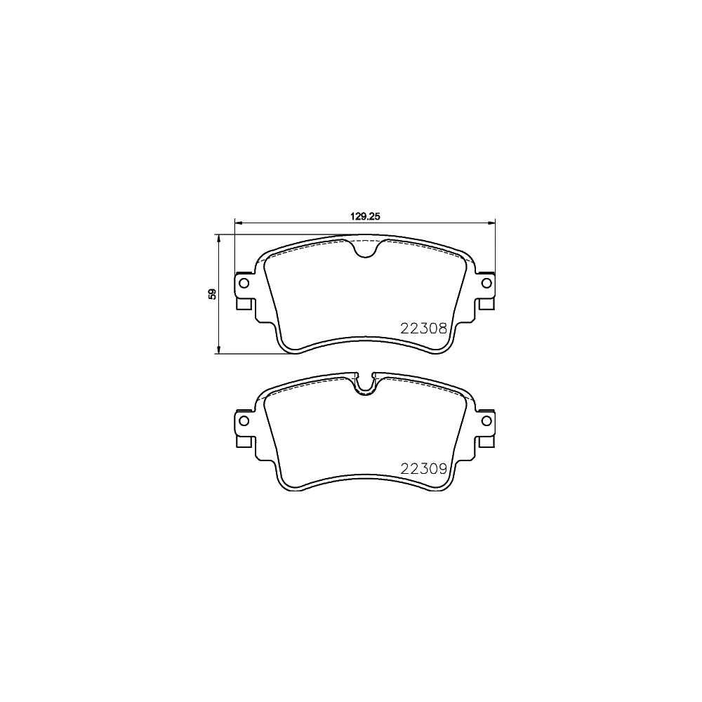 Pastillas de Freno Brembo P85154