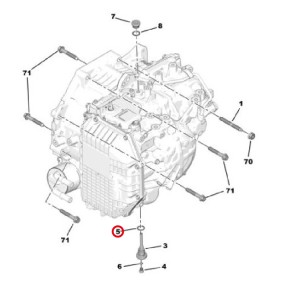 98 246 071 80 Junta de Tapon CVA OEM Original