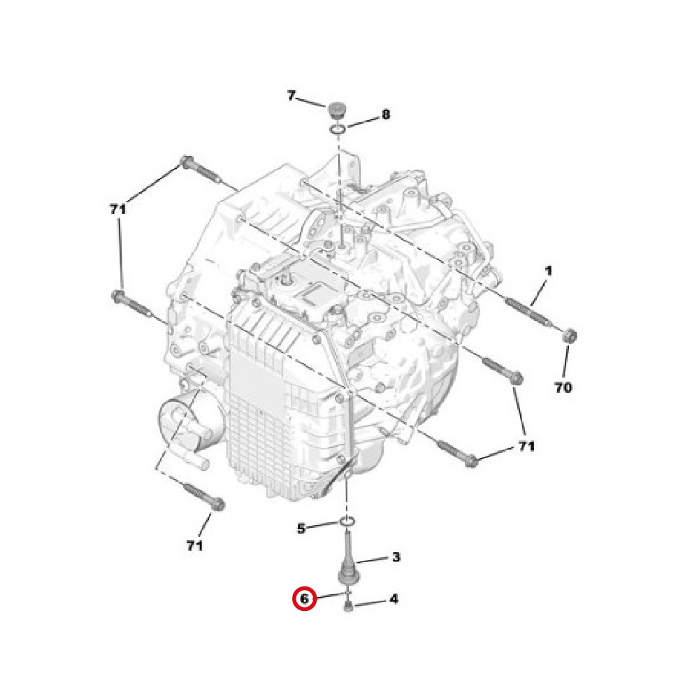 98 246 073 80 Junta de Tapon CVA OEM Original