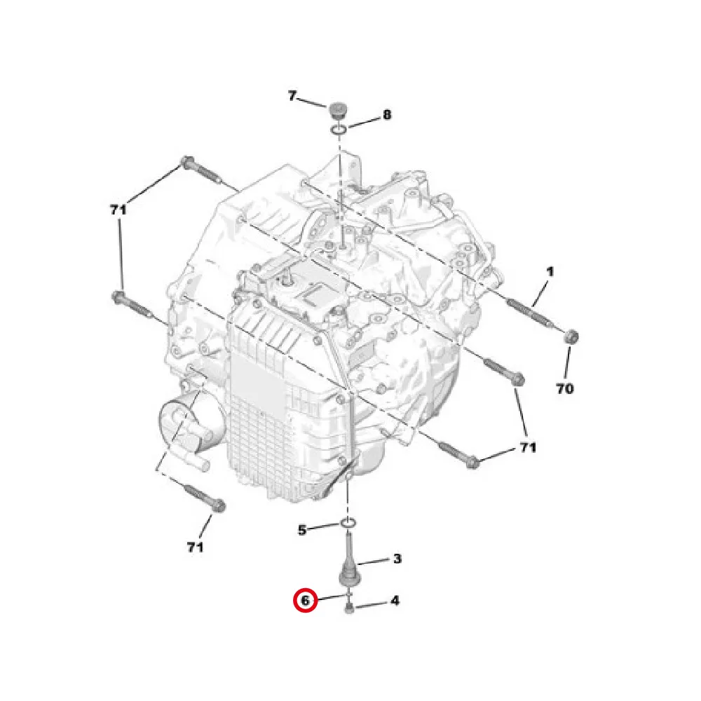 98 246 073 80 Junta de Tapon CVA OEM Original