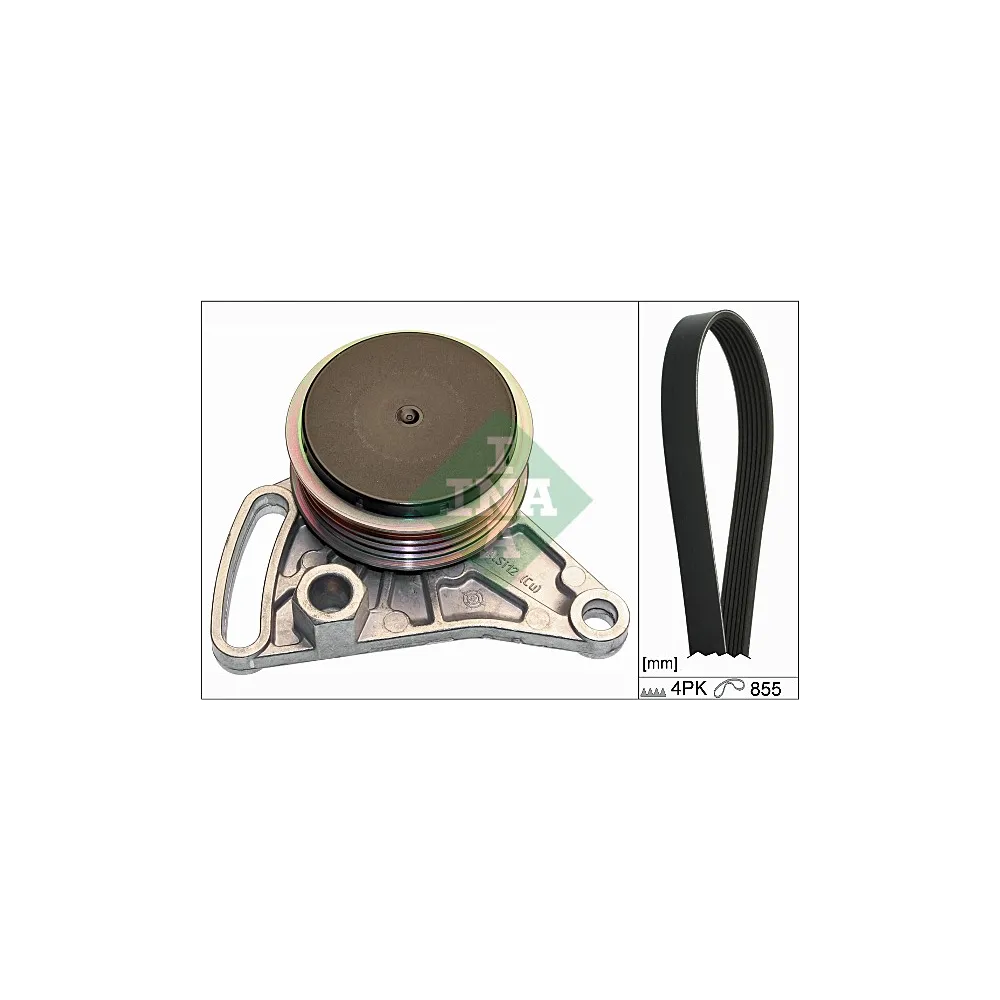 INA - 529 0099 10 - Juego de correas trapeciales poli V