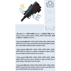 Interruptor Pedal Embrague FAE 24847