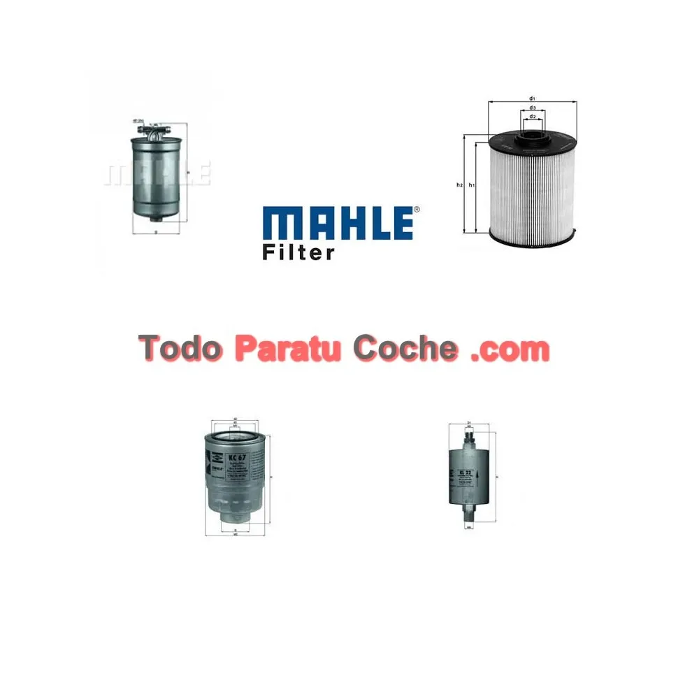 Filtros de Combustible Mahle KL 94