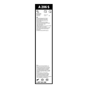 Set escobillas Bosch Aerotwin A206S