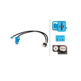 Sensor, control de batería Hella equivalente 61129123571