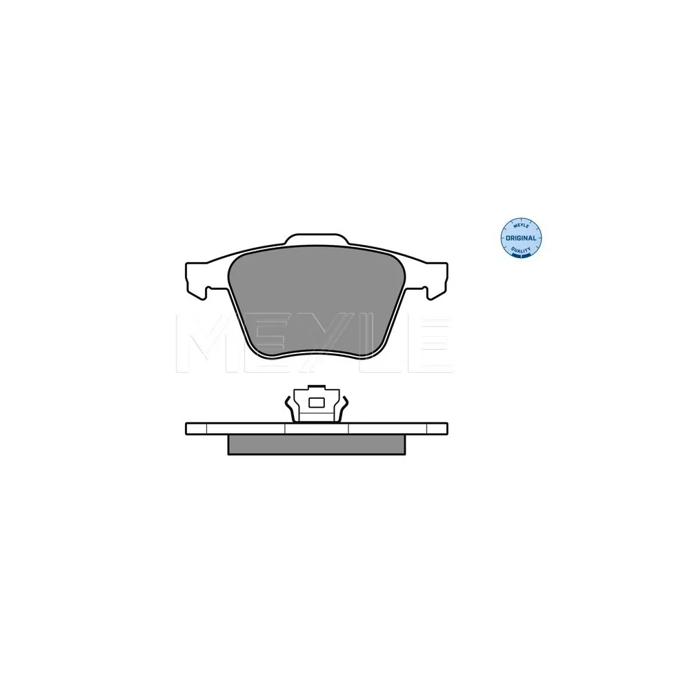 Meyle juego de pastillas de freno 0252414119