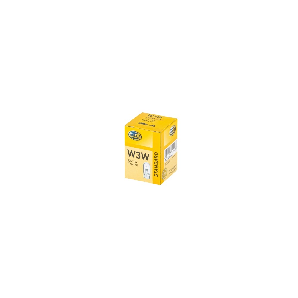 Lámpara W3W - T10 12V 3W