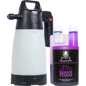 Pack pistola foam + Chemical Pro Wave Foam