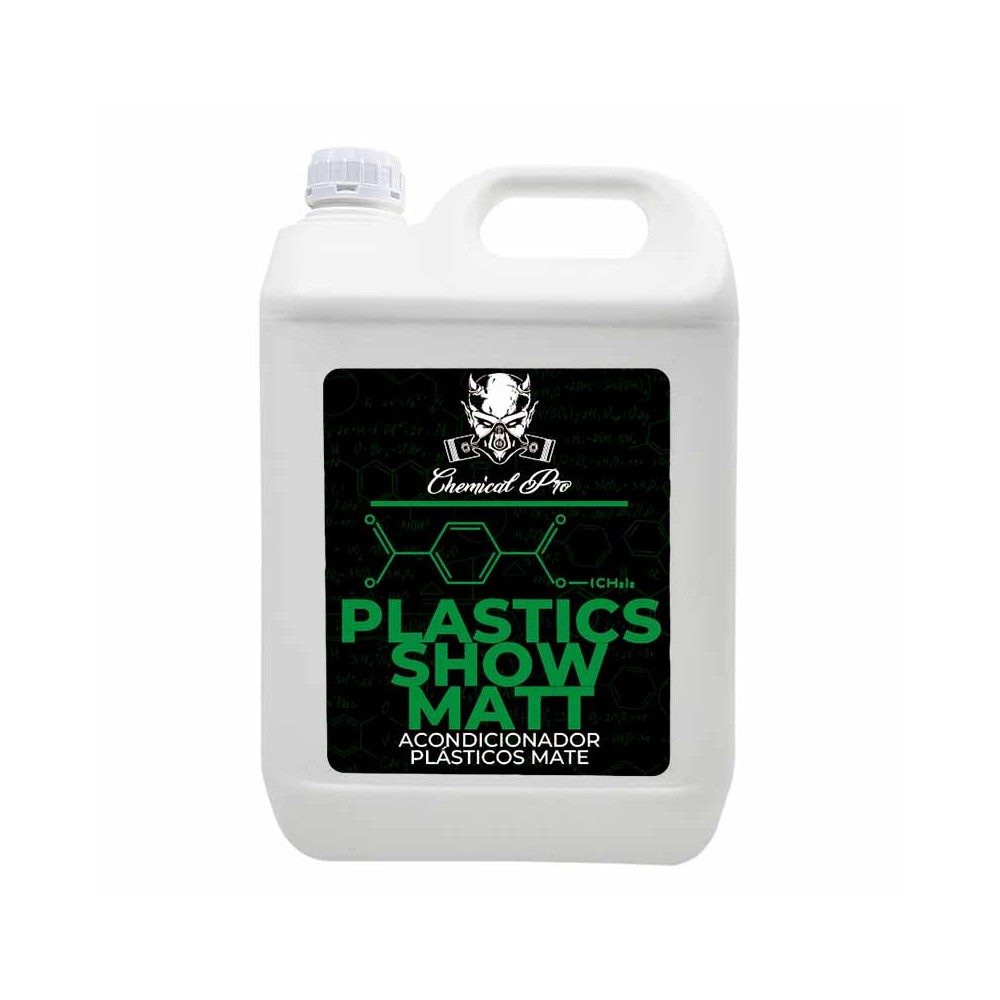 Acondicionador de plásticos acabado natural Chemical Pro Plastics Show