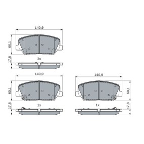 Pastillas Freno Bosch 0 986...