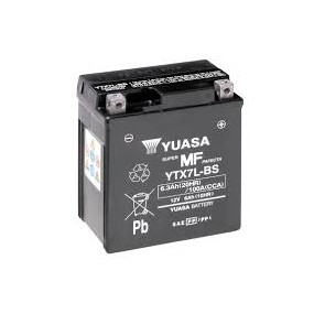 Batería para motocicleta Yuasa YTX7L-BS MF