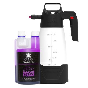 Pack pistola IK e Foam Pro + Chemical Pro Wave Foam