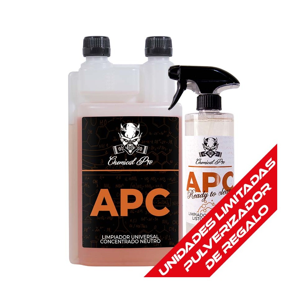 Chemical Pro APC (All Purpose Cleaner) concentrado + pulverizador de regalo