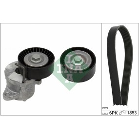 Kit de correa auxiliar INA 529 0351 10