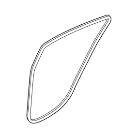 Moldura puerta trasera derecha ORIGINAL HYUNDAI - 83120G2000