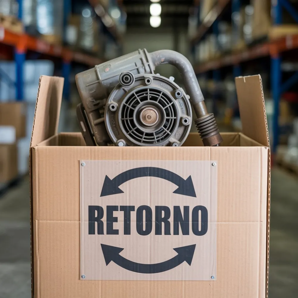 Entrega recambio desmontado