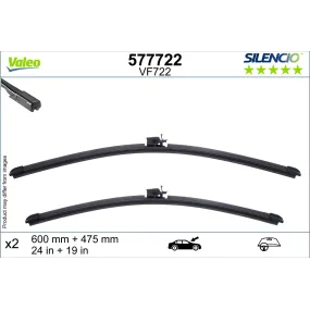 Juego escobillas Valeo VF722