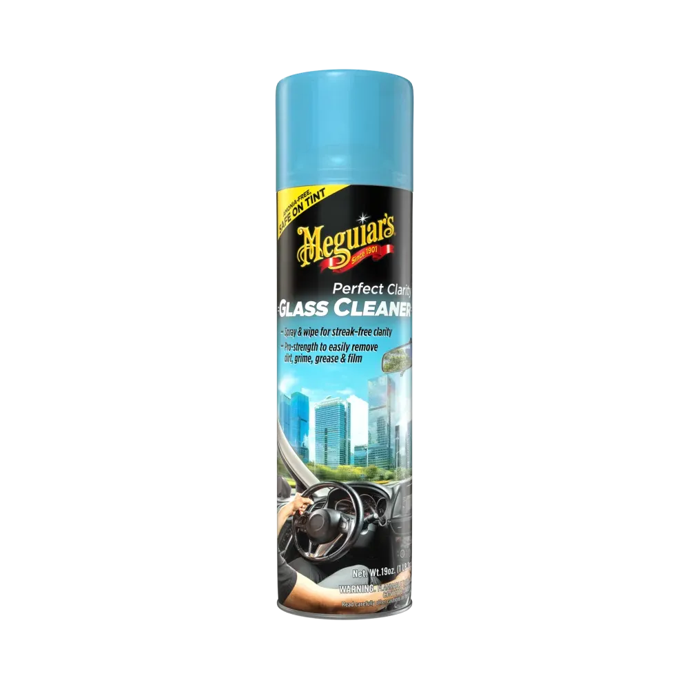 MEGUIAR'S PERFECT CLARITY GLASS CLEANER - SPRAY ANTI MARCAS