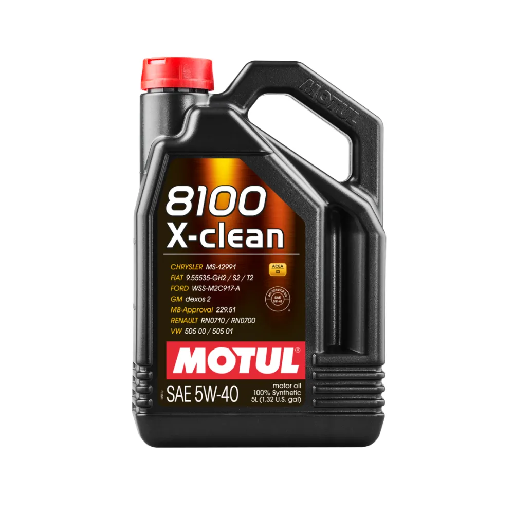 Aceite Motul 8100 X-Clean 5w40