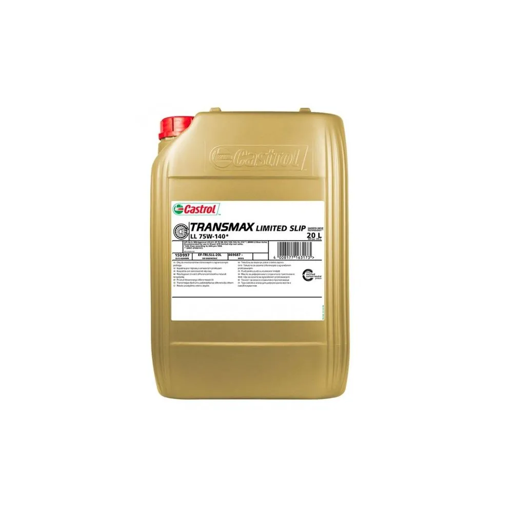 Castrol Transmax Limited Slip LL 75W140