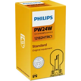 Bombilla PW21W , luces diurnas PHILIPS 12182HTRC1