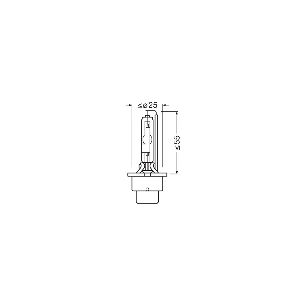 Lámpara descarga xenón 35w D2R Osram