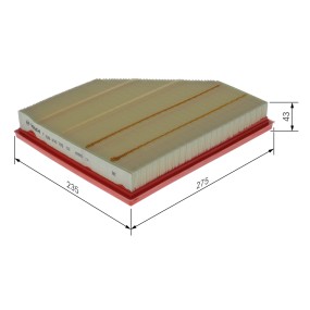 Filtro de aire Bosch F 026 400 709 - S0709