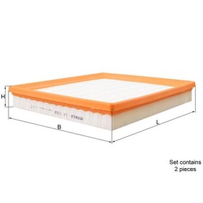 Filtro aire Mahle - LX1264/S