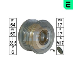 Rueda libre alternador Era ZN5678