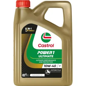 Castrol Power 1 10w40 4T 4 litros y 1 litro