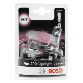 Set H7 Bosch Plus 200 Gigalight