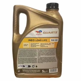 Total Quartz Ineo Long Life 5w30 SIN ETIQUETA